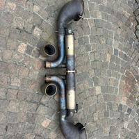 Scarichi sportivi tubi style porsche GT3