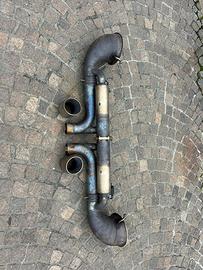 Scarichi sportivi tubi style porsche GT3