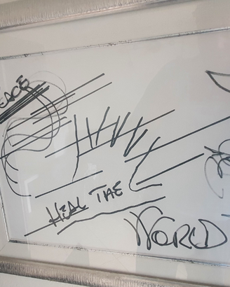 Disegno di michael jackson