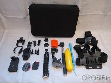 GoPro Hero 5 Black accessoriata e custodia SUB