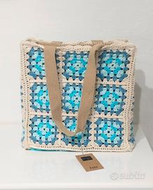 Borsa all'uncinetto 