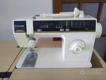 macchina da cucire  singer samba 3 con mobile