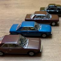 Lotto di 4 Modellini FIAT 130 in scala 1:43