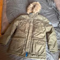Parka verde uomo