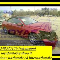 Ricambi mercedes classe E w212 2014-2017 cabrio
