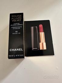 Rossetto CHANEL rouge allure velvet 58 vie