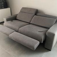 Divano con 2 chaise longue elettriche