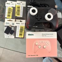 2 Controller wireless+4 adattatori usb x console