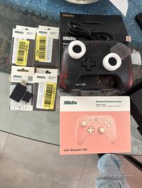 2 Controller wireless+4 adattatori usb x console