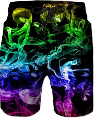 Costume da Bagno / Pantaloncini Effetto Fumo (XL)