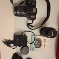 canon 550d + ob 18-55 + ob 55-250 + ob fisheye 