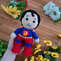 Superman Uncinetto Amigurumi