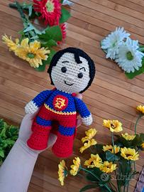 Superman Uncinetto Amigurumi