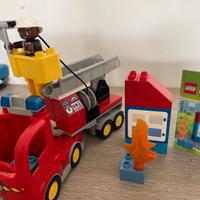 Set Lego Duplo 10592 autopompa pompieri