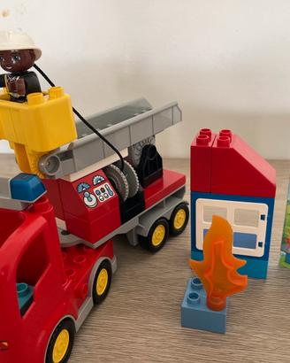 Set Lego Duplo 10592 autopompa pompieri