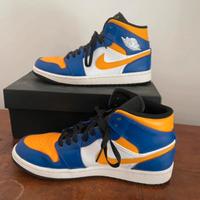 Jordan 1 Mid Lakers 2022