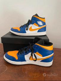 Jordan 1 Mid Lakers 2022