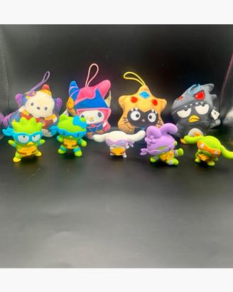 Sanrio x yugioh e ninja turtles 9 personaggi