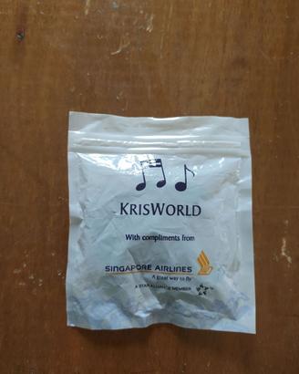 Auricolari Krisworld Singapore Airlines