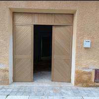 porta alluminio colore bronzo