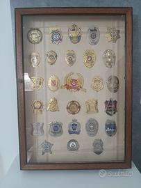 Lotto 28 Distintivi Badge Polizia Americani Mondia