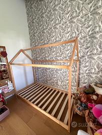 Letto Montessori a casetta