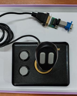 Joystick Advanced Gravis + Adatt Amiga 500