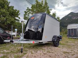 PRONTA CONSEGNA Carrello Rimorchio Auto Furgonato 