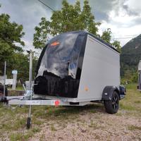 PRONTA CONSEGNA Carrello Rimorchio Auto Furgonato 