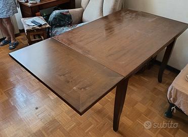 Tavolo 120x80 allungabile a 200 in legno