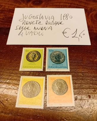 Jugoslavia francobolli nuovi 