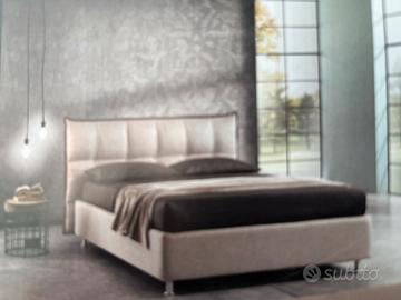 Letto matrimoniale con contenitore