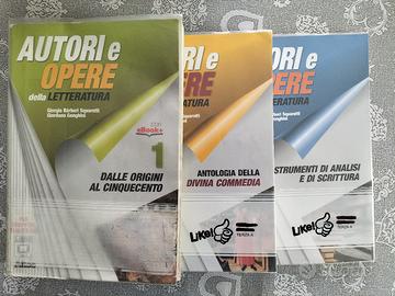 Libro Autori e Opere della Letteratura 