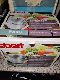 Abert Set 3 Pezzi Pentola Vaporiera Couscoussiera