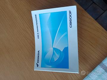 libretto uso e manutenzione Honda  Hornet 