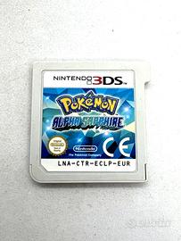 scheda Pokemon alpha sapphire Nintendo 3ds