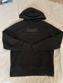 Felpa con cappuccio Levi’s nera – Taglia S