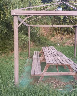 gazebo 4x3 alluminio 