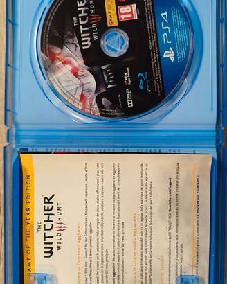 THE WITCHER WILD HUNT con DLC PS4