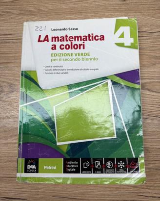 Libro matematica secondo biennio
