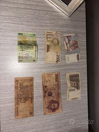 Lire,banconota indiana,banconota rumena