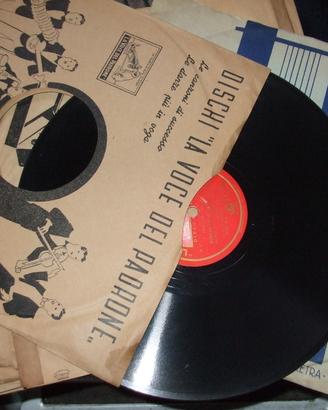 Lotto dischi 78 giri