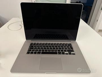 MacBook Pro 15” retina scheda grafica dedicata