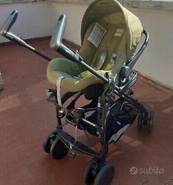 Trio inglesina navicella,passeggino,ovetto+ borsa