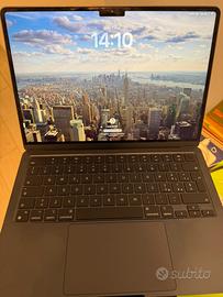 Macbook Air 13,6” M2 256gb Midnight