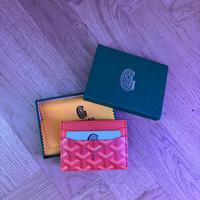 portacarte Goyard rosso