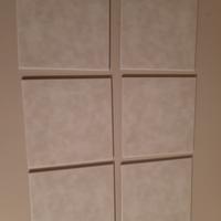 Mattoni bianchi in ceramica 