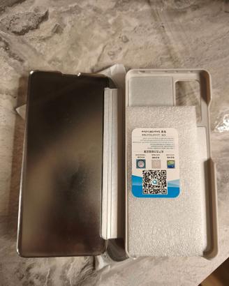 2Flip cover per RedmiNote 11Pro effetto specchio.