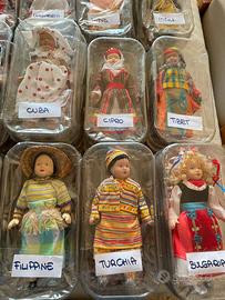 Collezione completa 80 Bambole dal Mondo