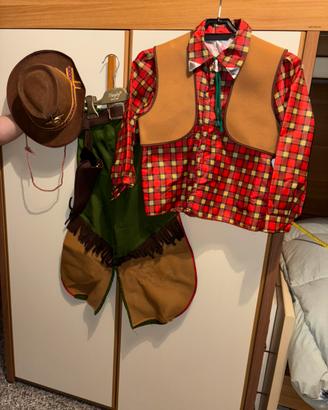 Costume carnevale cowboy/sceriffo + pistola
